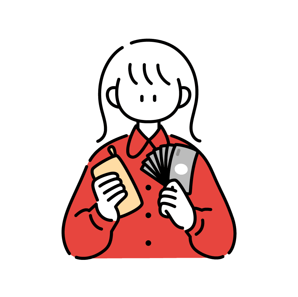 お金は不要であることを伝えるための画像